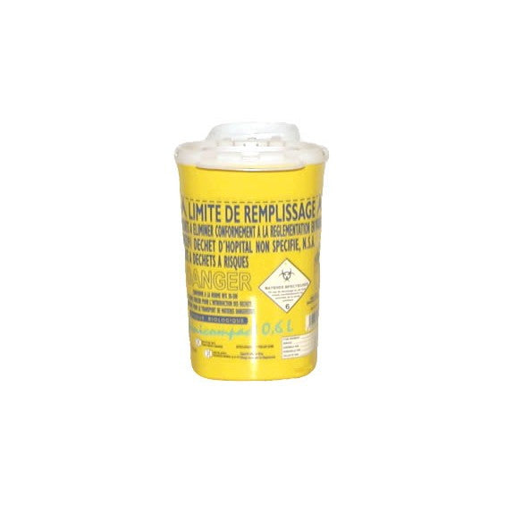 Collecteur d'aiguilles Sanicollecteur Minicompact 0.6L
