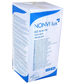 Compresses non tissées non stériles - Paquet de 100 compresses - 5 x 5cm Robemed+