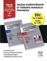 Masso-kinésithérapie et thérapie manuelle pratiques - Pack de 2 tomes
