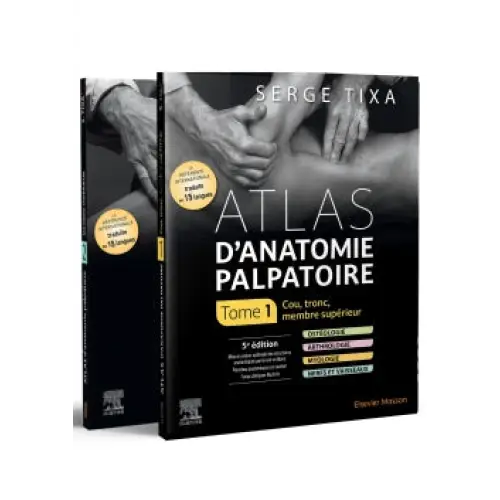 Atlas d’anatomie palpatoire. Pack 2 tomes - Librairie