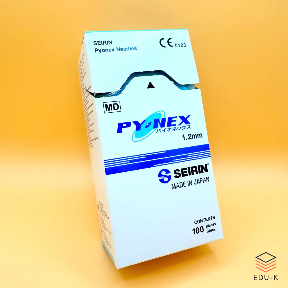 New PYONEX SEIRIN®. Aiguille permanente (0,20 mm Longueur 1,20 mm) - Aiguilles de dry-needling