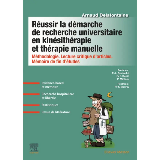 Réussir la démarche de recherche universitaire en kinésithérapie - Librairie