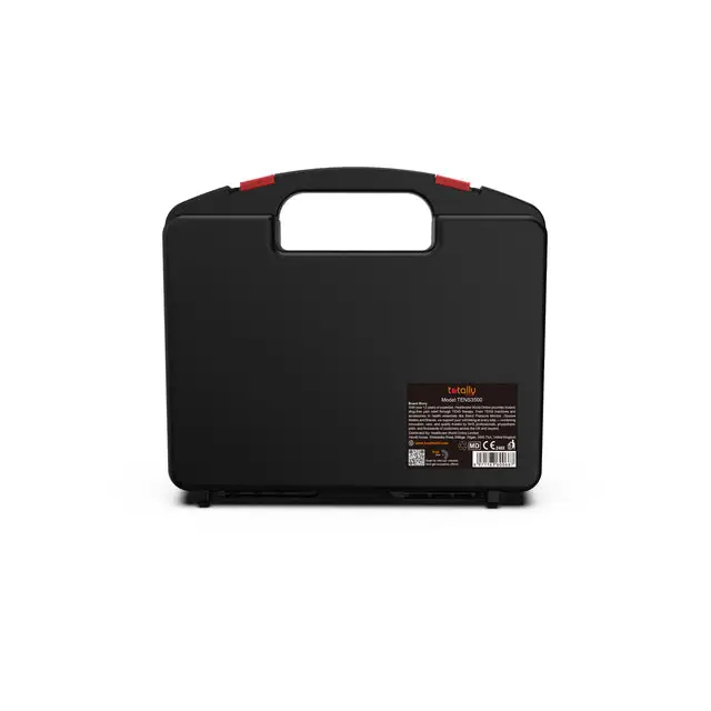 TENS Appareil avec 2 canaux et livrés avec 2 pinces crocodiles et une mallette plastique de transport - Aiguilles